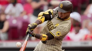 MLB: Este es el bajo porcentaje de ponches de Luis Arráez en su carrera (+video)