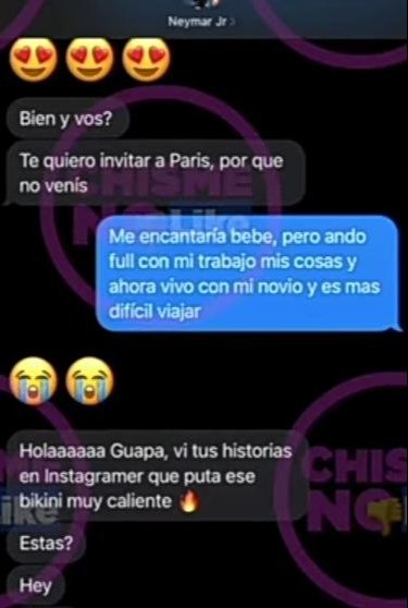 La gran suma de dinero que le habría cobrado Aleska Génesis a Neymar- La gran suma de dinero que le habría cobrado Aleska Génesis a Neymar