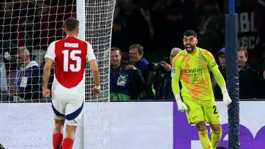 Así fue la atajada de David Raya para evitar el gol de penal de Vitinha (+Video) Así fue la atajada de David Raya para evitar el gol de penal de Vitinha (+Video)