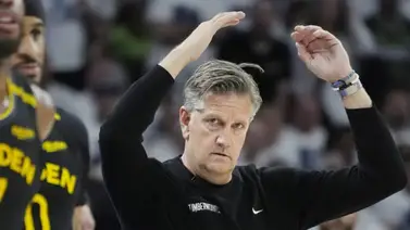 Chris Finch calienta la serie y reta el juego físico de los Warriors Chris Finch calienta la serie y reta el juego físico de los Warriors