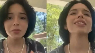 Video del incómodo momento de Ángela Aguilar en un concierto se vuelve viral