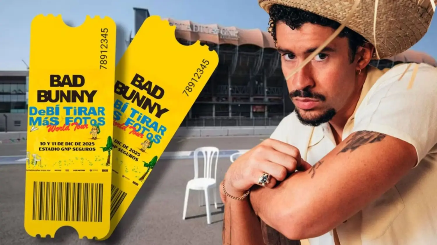 Bad Bunny en el Estadio GNP