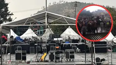 Se desploma escenario de un concierto en México: Reportan 8 personas heridas Se desploma escenario de un concierto en México: Reportan 8 personas heridas
