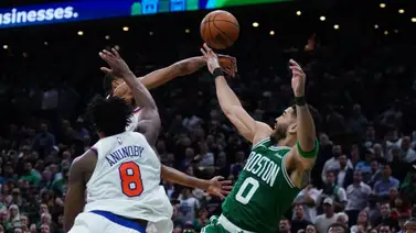 Tatum da la cara tras el desastre de los Celtics desde el triple Tatum da la cara tras el desastre de los Celtics desde el triple