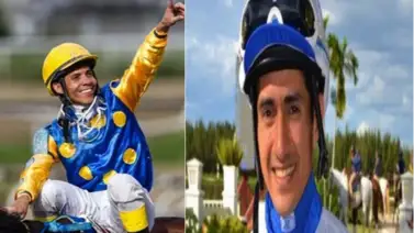 ¡Bárbaros! Leonel Reyes y Emisael Jaramillo hoy en Gulfstream Park se repartieron las 4 primeras carreras ¡Bárbaros! Leonel Reyes y Emisael Jaramillo hoy en Gulfstream Park se repartieron las 4 primeras carreras