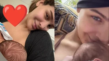 Migbelis Castellanos muestra por primera vez la cara de su hijo 
