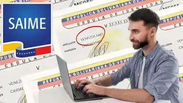 Saime corregir errores Saime corregir errores