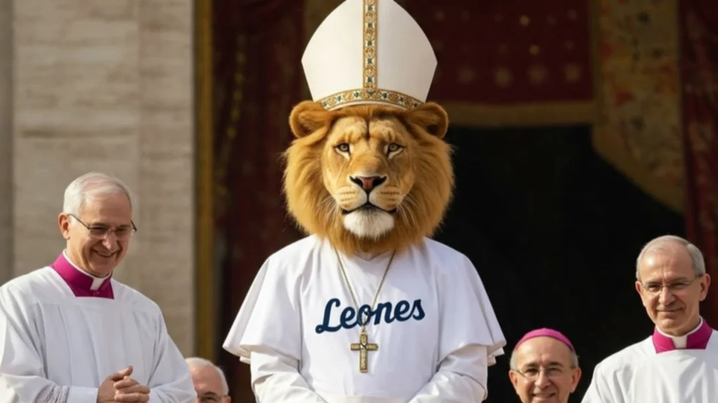 Leones del Caracas celebra la elección del papa León XIV de una particular manera (+Foto)