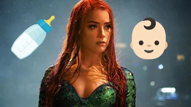 Amber Heard recibe a sus gemelos el Día de las Madres