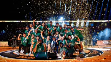 ¡Bicampeones! Unicaja Málaga venció a Galatasaray para alzar el título de la Basketball Champions League ¡Bicampeones! Unicaja Málaga venció a Galatasaray para alzar el título de la Basketball Champions League