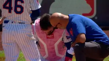 MLB: Luis Torrens sufre un durísimo pelotazo en las zonas nobles (+Video) MLB: Luis Torrens sufre un durísimo pelotazo en las zonas nobles (+Video)