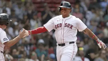 MLB: Rafael Devers explota con el madero desde sus comentarios sobre jugar en 1B. ¿Saldrá de Boston? MLB: Rafael Devers explota con el madero desde sus comentarios sobre jugar en 1B. ¿Saldrá de Boston?