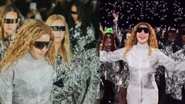 Dos reinas de belleza caminaron junto a Shakira en su primer show de USA 