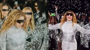 Dos reinas de belleza caminaron junto a Shakira en su primer show de USA Dos reinas de belleza caminaron junto a Shakira en su primer show de USA