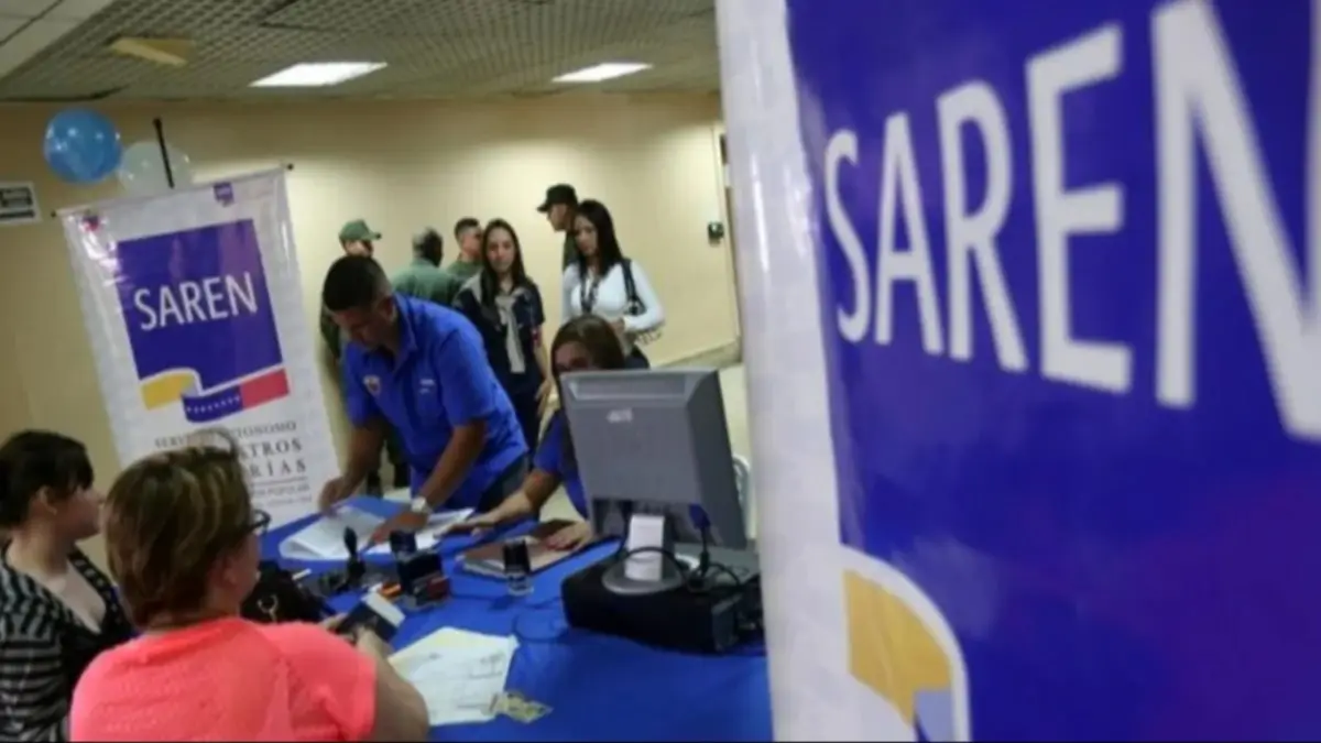 Saren registro titulo