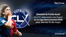 ¡Desata la Furia Azul! CLX FC debutará con Puyol en la Liga Monumental este viernes 16 de mayo