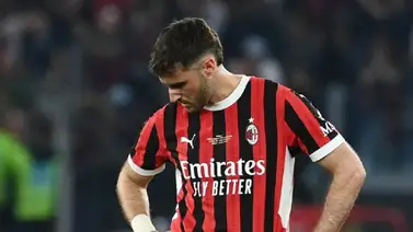 Serie A: Santi Giménez ve la roja en su regreso a la titularidad con el Milan (+Video) Serie A: Santi Giménez ve la roja en su regreso a la titularidad con el Milan (+Video)