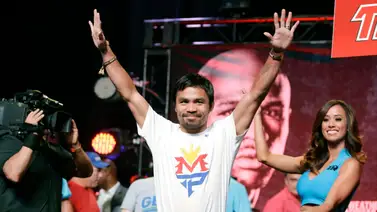 Manny Pacquiao quiere escribir un capítulo dorado en la historia del boxeo Manny Pacquiao quiere escribir un capítulo dorado en la historia del boxeo