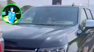 Cantante de corridos tumbados sufre un accidente automovilístico