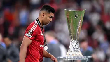 Casemiro rompe su racha internacional tras derrota en final de Europa League Casemiro rompe su racha internacional tras derrota en final de Europa League
