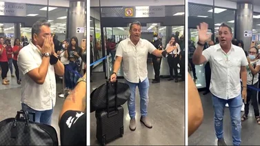 Daniel Sarcos regresa con gran emoción a su tierra amada: "No diré dónde estoy"