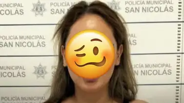 Presentadora de televisión y modelo fue detenida por alterar el orden público Presentadora de televisión y modelo fue detenida por alterar el orden público