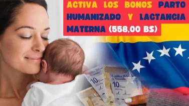 ACTIVA LOS BONOS PARTO HUMANIZADO Y LACTANCIA MATERNA (558,00 BS)