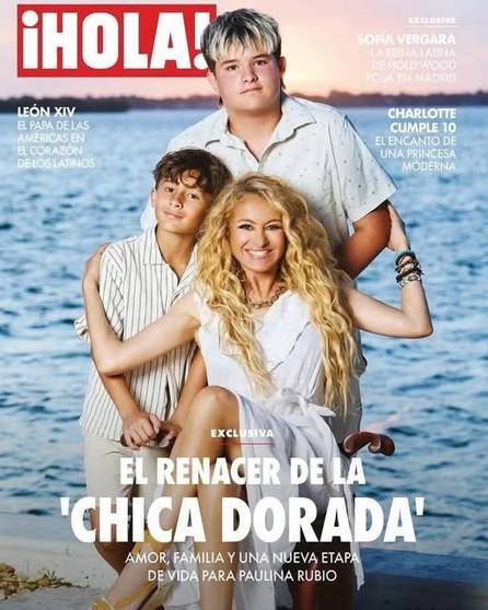 Paulina Rubio es señalada de presunto abuso contra su hijo de 14 años
