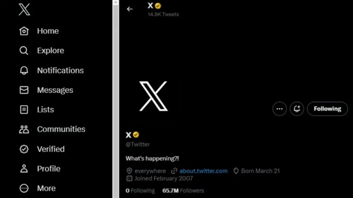 Caída global de X (antes Twitter) deja sin acceso a millones de usuarios en todo el mundo
