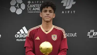 Perla de la Vinotinto Sub-17 se queda con el MVP de la Copa de Oro (+Detalles) Perla de la Vinotinto Sub-17 se queda con el MVP de la Copa de Oro (+Detalles)
