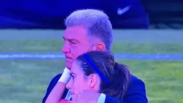 Lo que no se vio de la derrota del Barcelona femenino en Champions: Las lágrimas de Joan Laporta (+Video) Lo que no se vio de la derrota del Barcelona femenino en Champions: Las lágrimas de Joan Laporta (+Video)
