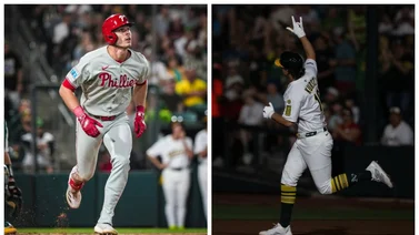 MLB: Atléticos cortan su racha negativa tras imponerse a Phillies (Finalizado)