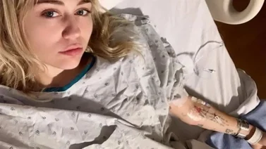 Miley Cyrus terminó en el hospital por fuerte infección: “Mi pierna empezó a desintegrarse”
