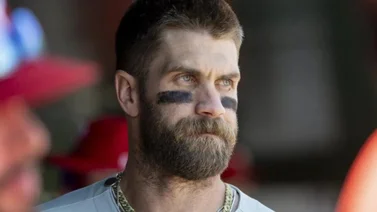 MLB: Se conoce el diagnóstico de Bryce Harper luego de recibir pelotazo (+Detalles)