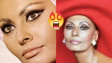 Sofía Loren reaparece sin una gota de maquillaje a los 90 años Sofía Loren reaparece sin una gota de maquillaje a los 90 años