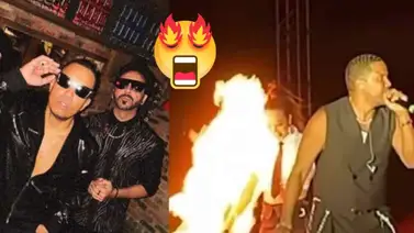 Bailarina del grupo Los Ilegales sufrió quemadura en pleno concierto (+Detalles) Bailarina del grupo Los Ilegales sufrió quemadura en pleno concierto (+Detalles)