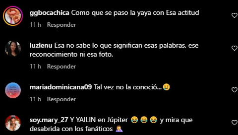 Mira la actitud grosera de Yailin 'La Más Viral' con La India (+Video)