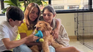 Critican a Viviana Gibelli por "enjaular" a su mascota