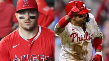 MLB: Mike Trout y Nick Castellanos, un contraste de cómo las lesiones afectan la trayectoria (+Video)