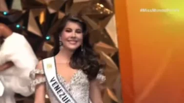 Miss Mundo: Miss Venezuela Valeria Cannavó deslumbra en traje de gala
