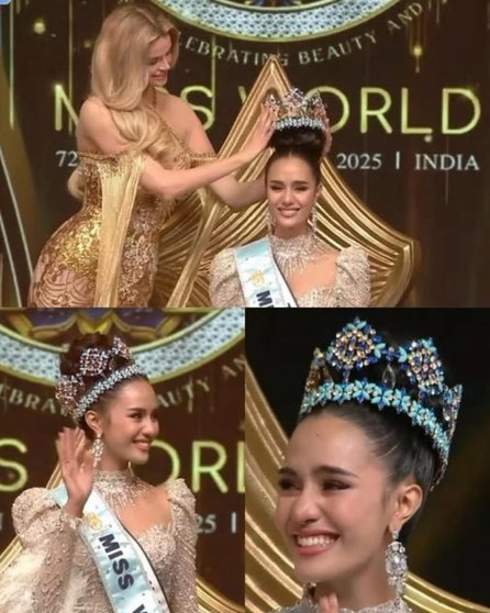 Miss Mundo 2025: Opal Suchata de Tailandia es la nueva reina mundial ¡Felicidades! - Miss Mundo 2025: Opal Suchata de Tailandia es la nueva reina mundial ¡Felicidades!
