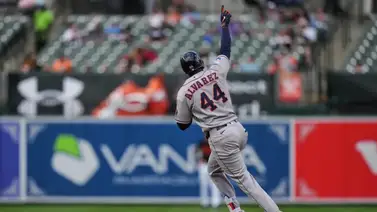 MLB: Yordan Álvarez iguala el liderato de cuadrangulares MLB: Yordan Álvarez iguala el liderato de cuadrangulares