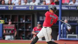 Infografía de la racha histórica de hits de Ildemaro Vargas 