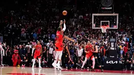 LeBron James agradece a RJ Barrett: El "efecto Toronto" otorga un respiro vital a los Lakers