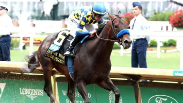 ¡Al fin gana Bob Baffert! Crude Velocity sigue invencible y domina la Pat Day Mile (G2) ¡Al fin gana Bob Baffert! Crude Velocity sigue invencible y domina la Pat Day Mile (G2)