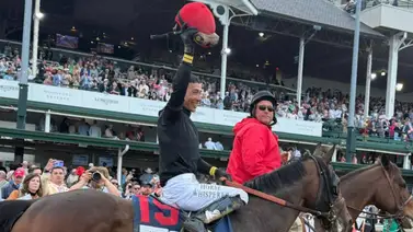 ¿Viste lo que hace? José Luis Ortiz rompe los esquemas tras ganar el Kentucky Derby (G1) ¿Viste lo que hace? José Luis Ortiz rompe los esquemas tras ganar el Kentucky Derby (G1)