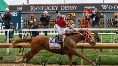 Jockey venezolano ganador del Kentucky Derby (G1) felicita a José Luis Ortiz por su triunfo Jockey venezolano ganador del Kentucky Derby (G1) felicita a José Luis Ortiz por su triunfo