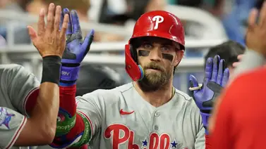 MLB: Bryce Harper agiganta su leyenda con una marca de poder MLB: Bryce Harper agiganta su leyenda con una marca de poder