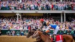 Triple corona: Este es el primer ejemplar en llegar a Saratoga para el Belmont Stakes (G1)