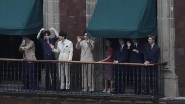 BTS causa furor en México desde el Palacio Nacional junto a Claudia Sheinbaum BTS causa furor en México desde el Palacio Nacional junto a Claudia Sheinbaum